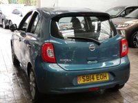 USED 2014 14 NISSAN MICRA 1.2 ACENTA 5d 79 BHP NICE TIDY EXAMPLE LOW MILEAGE CAZ AND ULEZ COMPLIANT