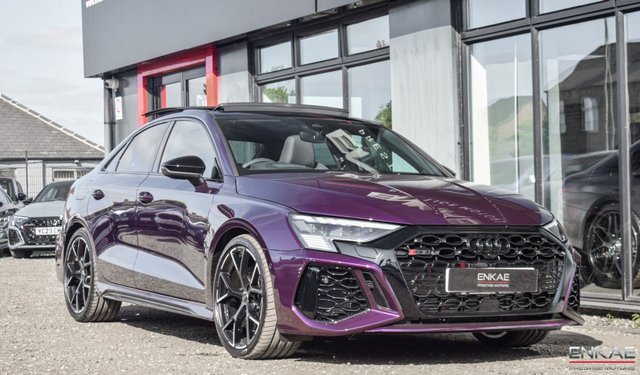 2023 73 Audi Rs3 Saloon AUDI RS3 SALOON 2.5 RS 3 TFSI QUATTRO VORSPRUNG 4d 395 BHP 