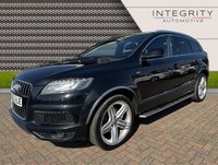 USED 2012 62 AUDI Q7 3.0 TDI QUATTRO S LINE PLUS 5d 245 BHP 7 SEATS/21" ALLOYS