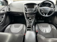 USED 2015 15 FORD FOCUS 1.5 TITANIUM X 5d 180 BHP HEATED FRONT WINDSCREEN - HEATED SEATS - FRONT AND REAR PARK ASSIST - BLUETOOTH HANDSFREE - NAVIGATION SYSTEM