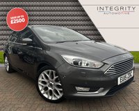 USED 2015 15 FORD FOCUS 1.5 TITANIUM X 5d 180 BHP HEATED FRONT WINDSCREEN - HEATED SEATS - FRONT AND REAR PARK ASSIST - BLUETOOTH HANDSFREE - NAVIGATION SYSTEM