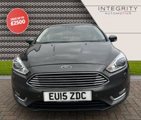 USED 2015 15 FORD FOCUS 1.5 TITANIUM X 5d 180 BHP HEATED FRONT WINDSCREEN - HEATED SEATS - FRONT AND REAR PARK ASSIST - BLUETOOTH HANDSFREE - NAVIGATION SYSTEM