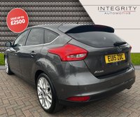 USED 2015 15 FORD FOCUS 1.5 TITANIUM X 5d 180 BHP HEATED FRONT WINDSCREEN - HEATED SEATS - FRONT AND REAR PARK ASSIST - BLUETOOTH HANDSFREE - NAVIGATION SYSTEM
