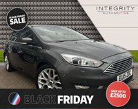 USED 2015 15 FORD FOCUS 1.5 TITANIUM X 5d 180 BHP HEATED FRONT WINDSCREEN - HEATED SEATS - FRONT AND REAR PARK ASSIST - BLUETOOTH HANDSFREE - NAVIGATION SYSTEM