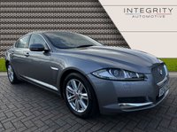 USED 2013 63 JAGUAR XF 2.2 D LUXURY 4d 200 BHP LOW MILES/HEATED FRONT SCREEN