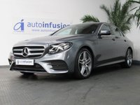 USED 2017 67 MERCEDES-BENZ E-CLASS 2.0 E 220 D AMG LINE 4d 192 BHP SAT NAV REAR CAMERA 2 OWNERS SERVICE HISTORY