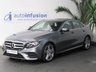 USED 2017 67 MERCEDES-BENZ E-CLASS 2.0 E 220 D AMG LINE 4d 192 BHP SAT NAV REAR CAMERA 2 OWNERS SERVICE HISTORY