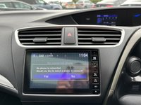USED 2015 15 HONDA CIVIC 1.8 I-VTEC SR 5d 140 BHP PAN ROOF+BLACK LEATHER+CAMERA