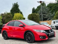 USED 2015 15 HONDA CIVIC 1.8 I-VTEC SR 5d 140 BHP PAN ROOF+BLACK LEATHER+CAMERA