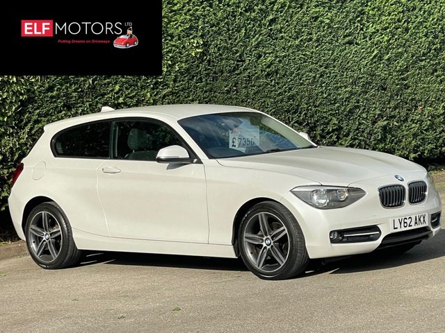 2012 62 BMW 1 Series 2.0 116D SPORT 3d 114 BHP