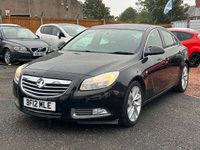 USED 2012 12 VAUXHALL INSIGNIA 2.0 SRI CDTI 5d 157 BHP LOW MILES + AUTOMATIC + BLUETOOTH +  AUX CONNECTION +  CLIMATE CONTROL +  17 INCH ALLOY WHEELS +  TRACTION CONTROL +