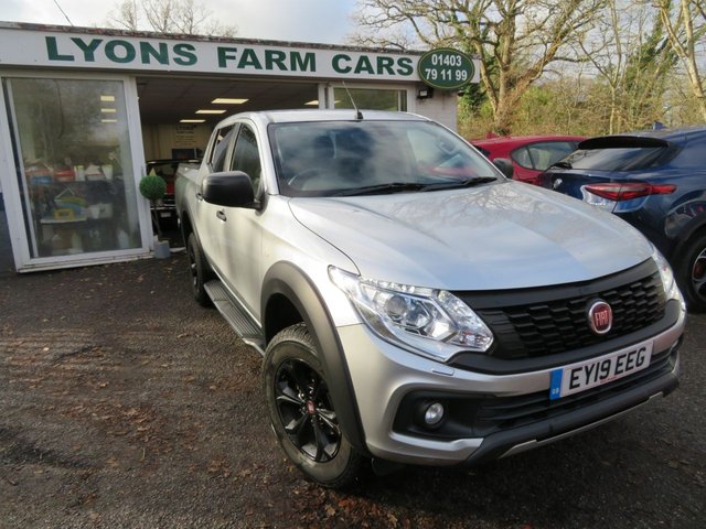 2019 19 Fiat Fullback 2.4 CROSS DCB DOUBLE CAB 4d 180 BHP AUTOMATIC FOUR WHEEL DRIVE