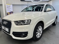 USED 2013 63 AUDI Q3 Audi Q3 2.0 TDI SE SUV 5dr Diesel Manual quattro Euro 5 (s/s) (140 ps) P.Sensors, Bluetooth, Air Con