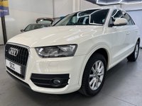 USED 2013 63 AUDI Q3 Audi Q3 2.0 TDI SE SUV 5dr Diesel Manual quattro Euro 5 (s/s) (140 ps) P.Sensors, Bluetooth, Air Con
