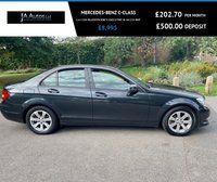 USED 2012 62 MERCEDES-BENZ C-CLASS 1.6 C180 BLUEEFFICIENCY EXECUTIVE SE 4d 154 BHP ULEZ Complaint And Great Specification With Full Service History !