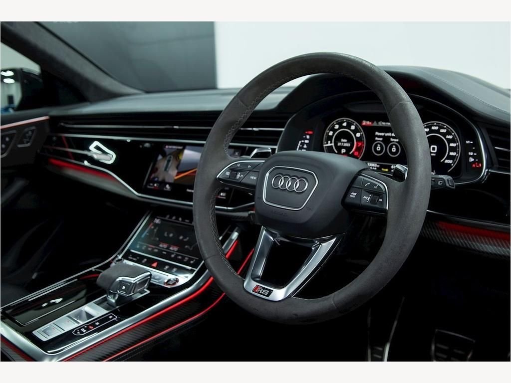 USED 2021 21 AUDI Q8 4.0 RS TFSI QUATTRO VORSPRUNG MHEV 5d 592 BHP PAN ROOF|SPORTS EXHAUST