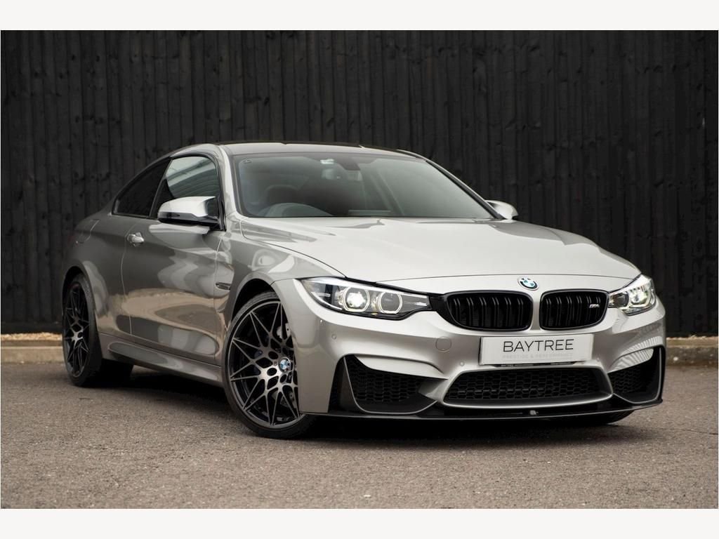 USED 2018 68 BMW M4 3.0 M4 COMPETITION PACKAGE 2d 444 BHP BMW INDIVIDUAL DONNINGTON GREY