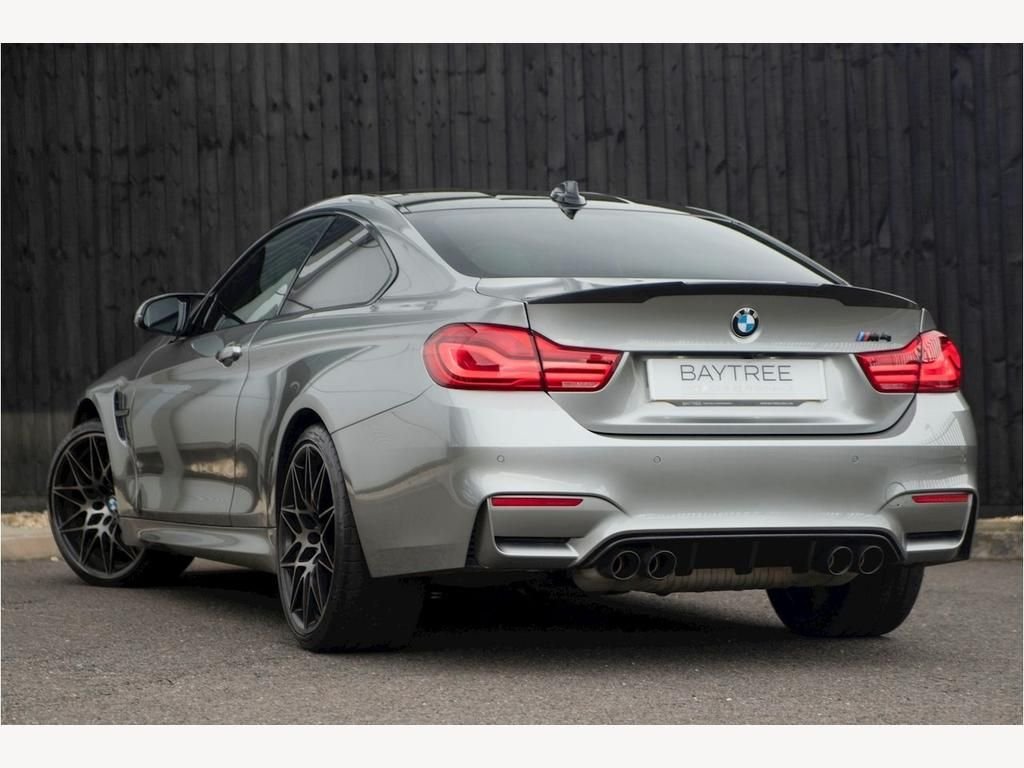 USED 2018 68 BMW M4 3.0 M4 COMPETITION PACKAGE 2d 444 BHP BMW INDIVIDUAL DONNINGTON GREY