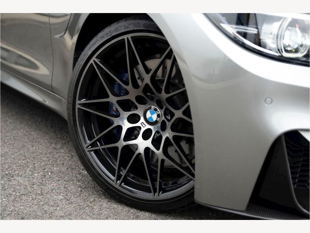 USED 2018 68 BMW M4 3.0 M4 COMPETITION PACKAGE 2d 444 BHP BMW INDIVIDUAL DONNINGTON GREY
