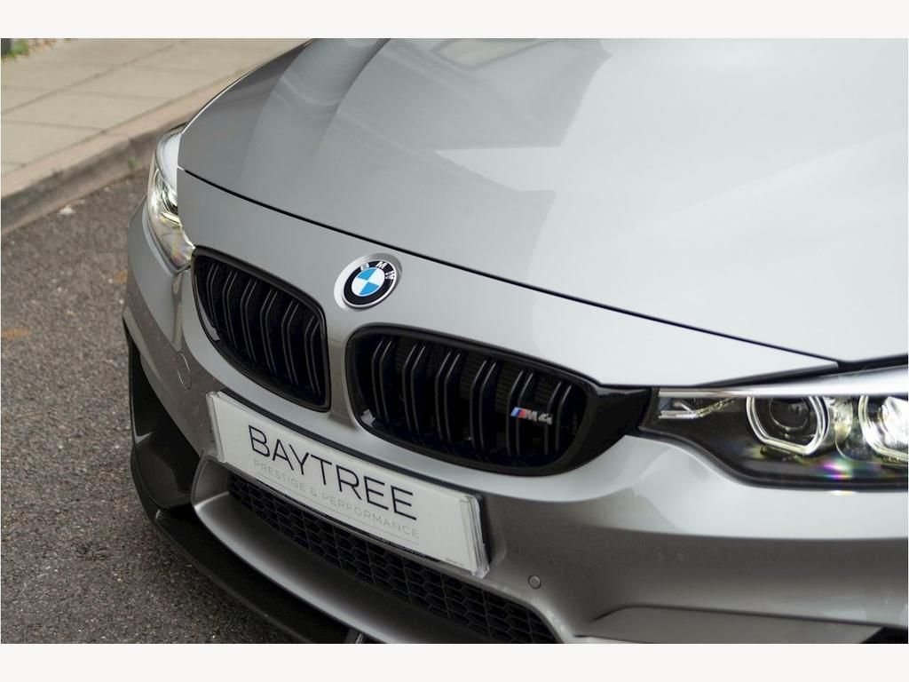 USED 2018 68 BMW M4 3.0 M4 COMPETITION PACKAGE 2d 444 BHP BMW INDIVIDUAL DONNINGTON GREY