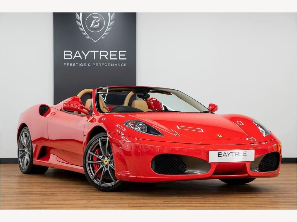 USED 2008 57 FERRARI 430 4.3 SPIDER F1 2d 479 BHP ROSSO SCUDERIA | GREAT HSTORY