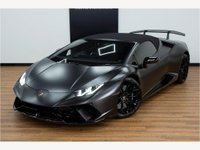 USED 2019 19 LAMBORGHINI HURACAN 5.2 LP 640-4 PERFORMANTE SPYDER SATIN PPF | WARRANTY | LIFT