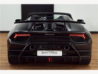 USED 2019 19 LAMBORGHINI HURACAN 5.2 LP 640-4 PERFORMANTE SPYDER SATIN PPF | WARRANTY | LIFT