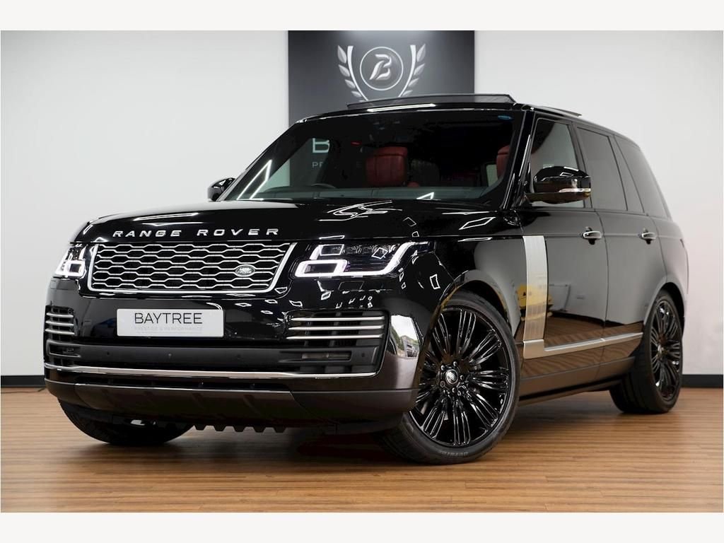 USED 2018 68 LAND ROVER RANGE ROVER 4.4 SDV8 AUTOBIOGRAPHY REAR TVs | STEPS | BIG SPEC