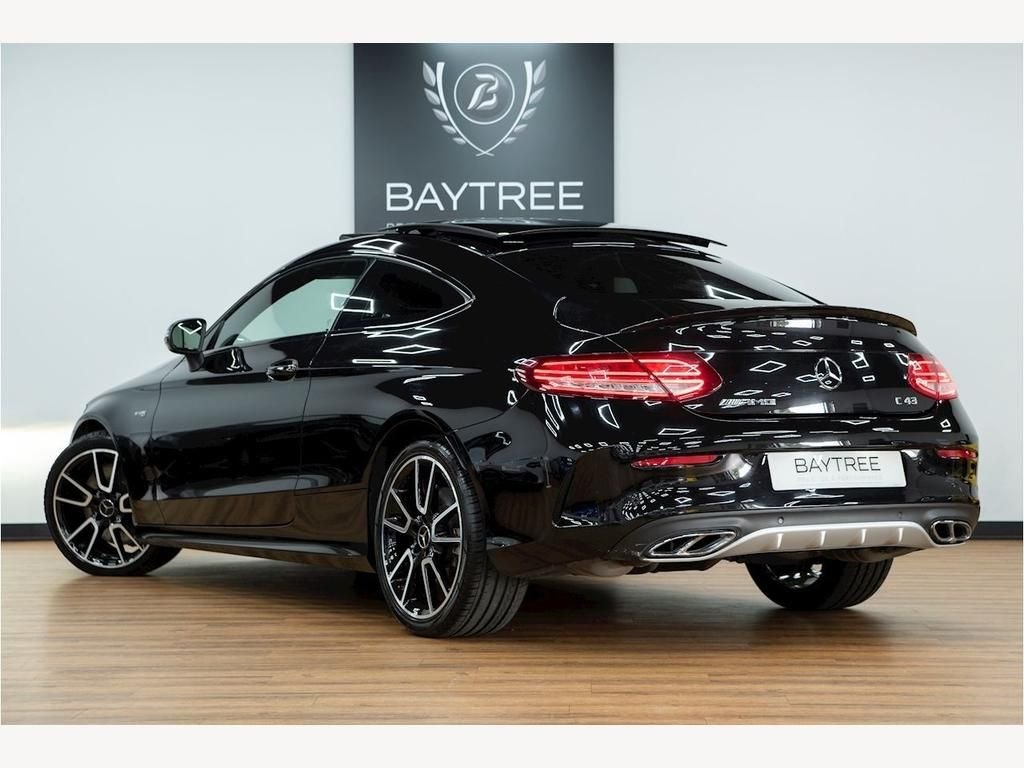USED 2018 18 MERCEDES-BENZ C-CLASS 3.0 AMG C 43 4MATIC PREMIUM 2d 362 BHP NIGHT PACK | PAN ROOF