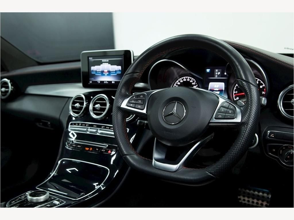USED 2018 18 MERCEDES-BENZ C-CLASS 3.0 AMG C 43 4MATIC PREMIUM 2d 362 BHP NIGHT PACK | PAN ROOF