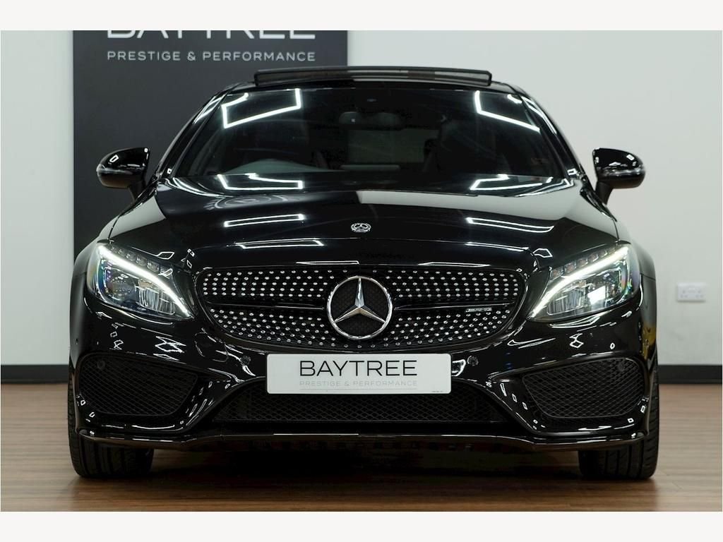 USED 2018 18 MERCEDES-BENZ C-CLASS 3.0 AMG C 43 4MATIC PREMIUM 2d 362 BHP NIGHT PACK | PAN ROOF