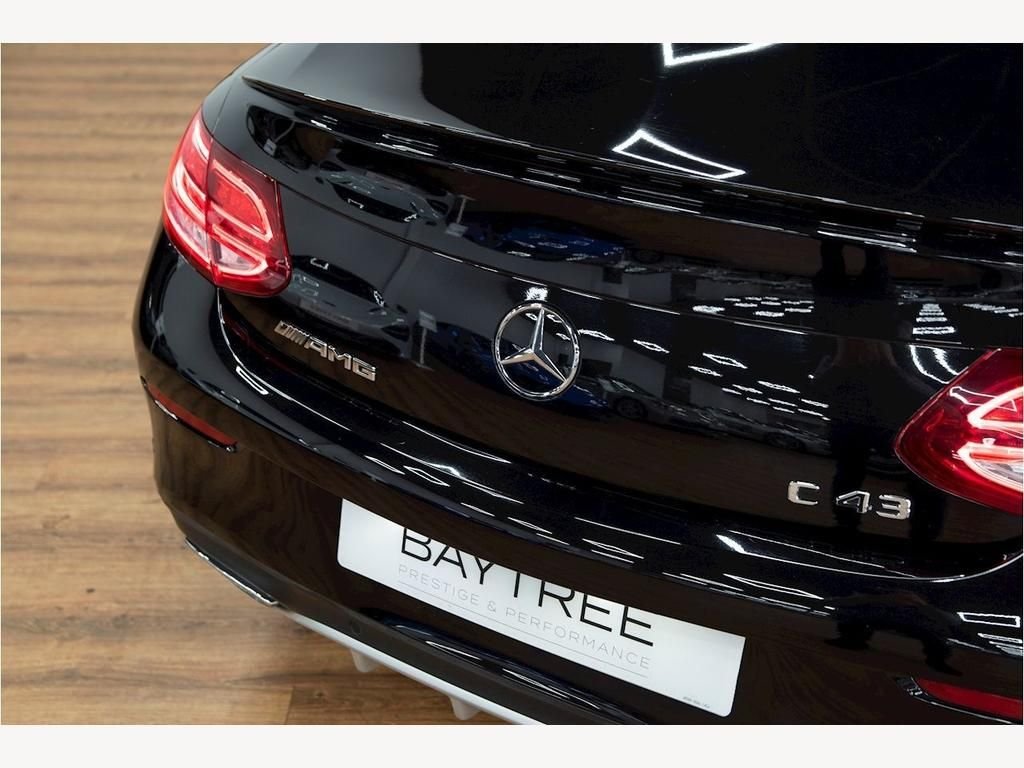 USED 2018 18 MERCEDES-BENZ C-CLASS 3.0 AMG C 43 4MATIC PREMIUM 2d 362 BHP NIGHT PACK | PAN ROOF