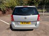USED 2012 12 VAUXHALL ZAFIRA 1.6 EXCLUSIV 5d 113 BHP 7 SEATER+++ 