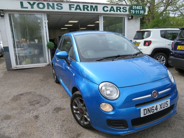 2014 64 Fiat 500 0.9 TWINAIR S (SPORT) 3d 105 BHP