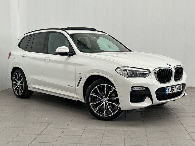 2018 67 BMW X3 3.0 XDRIVE30D M SPORT 5d 261 BHP