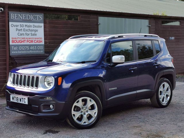 2018 18 Jeep Renegade 2.0 M-JET LIMITED 5d 138 BHP