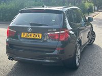 USED 2014 64 BMW X3 3.0 XDRIVE30D M SPORT 5d 255 BHP 