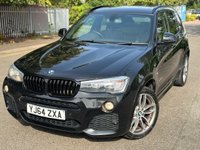 USED 2014 64 BMW X3 3.0 XDRIVE30D M SPORT 5d 255 BHP 
