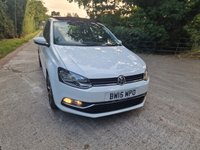 USED 2015 15 VOLKSWAGEN POLO 1.2 SE TSI 3d 89 BHP ZERO DEPOSIT FINANCE AVAILABLE