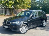 USED 2014 64 BMW X3 2.0 SDRIVE18D SE 5d 148 BHP 