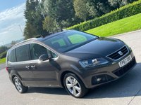 USED 2017 67 SEAT ALHAMBRA 2.0 TDI XCELLENCE 5d 148 BHP GLASS ROOF + SAT NAV + R CAMERA
