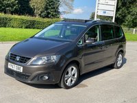 USED 2017 67 SEAT ALHAMBRA 2.0 TDI XCELLENCE 5d 148 BHP GLASS ROOF + SAT NAV + R CAMERA