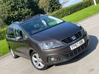 USED 2017 67 SEAT ALHAMBRA 2.0 TDI XCELLENCE 5d 148 BHP GLASS ROOF + SAT NAV + R CAMERA