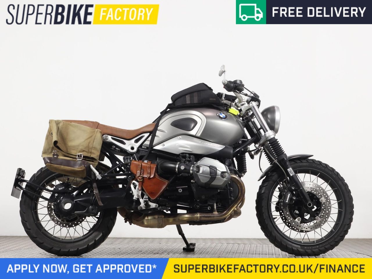 2017 BMW R NINET SCRAMBLER GREY with 8571 miles Used Motorbikes