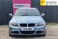 USED 2011 11 BMW 3 SERIES 2.0 320D M SPORT TOURING 5d 181 BHP REAR PARKING SENSORS + BT