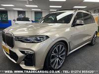 USED 2019 19 BMW X7 3.0 M50D 5d 395 BHP UK DELIVERY FLAT FEE &pound;175 (SUBJECT TO DEAL) *OVER 100 IMAGES ON OUR WEBSITE*BESPOKE FINANCE ARRANGED*PART EXCHANGE WELCOME*ALL VEHICLES HPI CLEAR