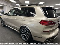 USED 2019 19 BMW X7 3.0 M50D 5d 395 BHP UK DELIVERY FLAT FEE &pound;175 (SUBJECT TO DEAL) *OVER 100 IMAGES ON OUR WEBSITE*BESPOKE FINANCE ARRANGED*PART EXCHANGE WELCOME*ALL VEHICLES HPI CLEAR