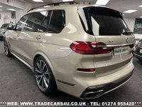 USED 2019 19 BMW X7 3.0 M50D 5d 395 BHP UK DELIVERY FLAT FEE &pound;175 (SUBJECT TO DEAL) *OVER 100 IMAGES ON OUR WEBSITE*BESPOKE FINANCE ARRANGED*PART EXCHANGE WELCOME*ALL VEHICLES HPI CLEAR