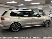 USED 2019 19 BMW X7 3.0 M50D 5d 395 BHP UK DELIVERY FLAT FEE &pound;175 (SUBJECT TO DEAL) *OVER 100 IMAGES ON OUR WEBSITE*BESPOKE FINANCE ARRANGED*PART EXCHANGE WELCOME*ALL VEHICLES HPI CLEAR