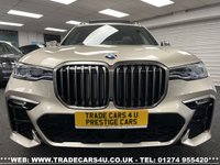 USED 2019 19 BMW X7 3.0 M50D 5d 395 BHP UK DELIVERY FLAT FEE &pound;175 (SUBJECT TO DEAL) *OVER 100 IMAGES ON OUR WEBSITE*BESPOKE FINANCE ARRANGED*PART EXCHANGE WELCOME*ALL VEHICLES HPI CLEAR